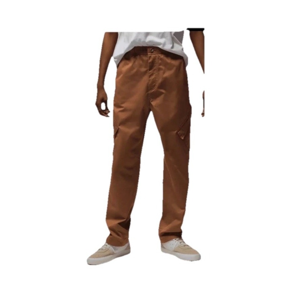Nike Air Jordan Essentials Chicago Cargo Pants British Tan Brown Mens Large